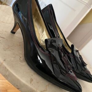 Ron White loafer/kitten heel